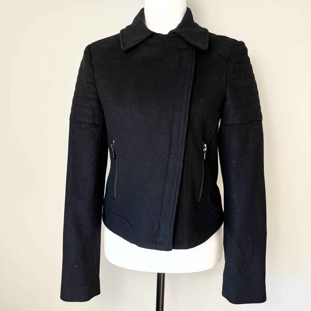 Vince Wool Moto Jacket - Picture 3 of 11